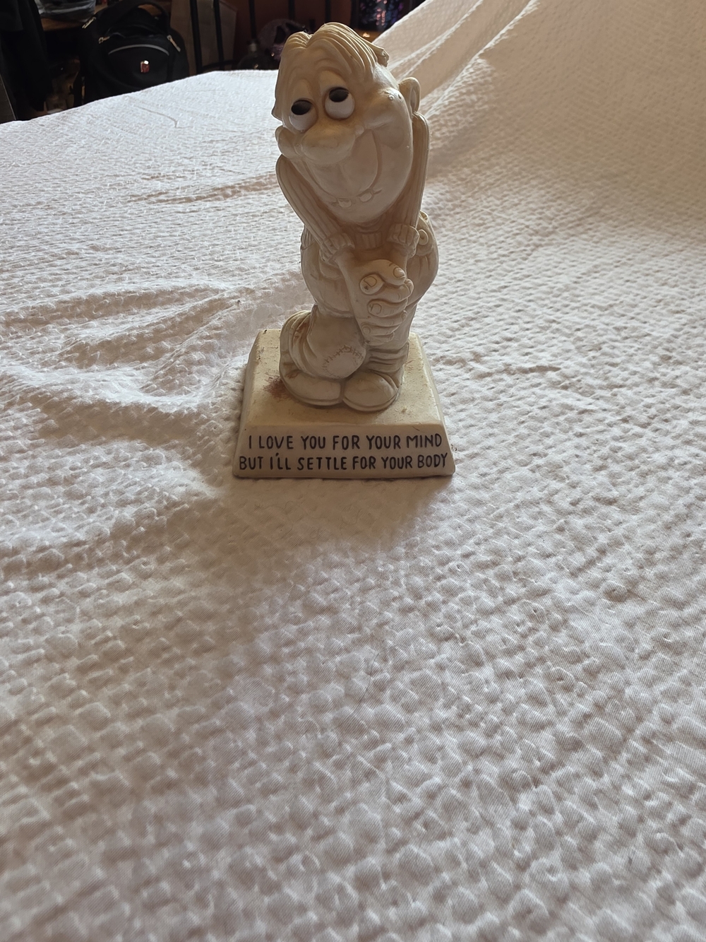 vintage 1970s Sillisculpt figurine made by Wallace Berrie & Co.